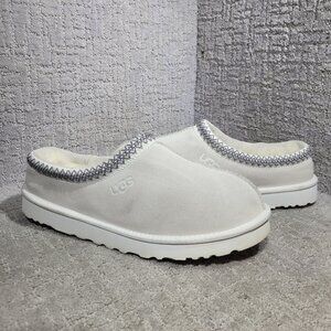 UGG Tasman Men's Size 13M US White Suede Shearling Slipper Shoes 5950